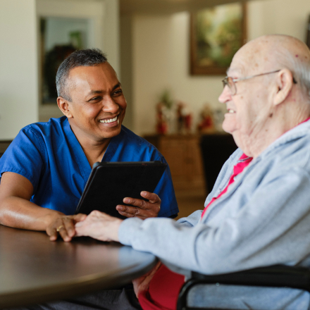 Face-to-face support